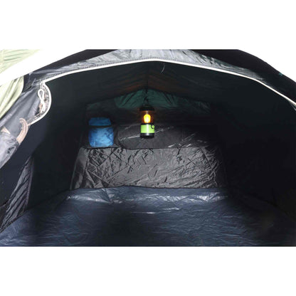 Blackout pop up tent for 2 people with blackout feature and spacious interior.