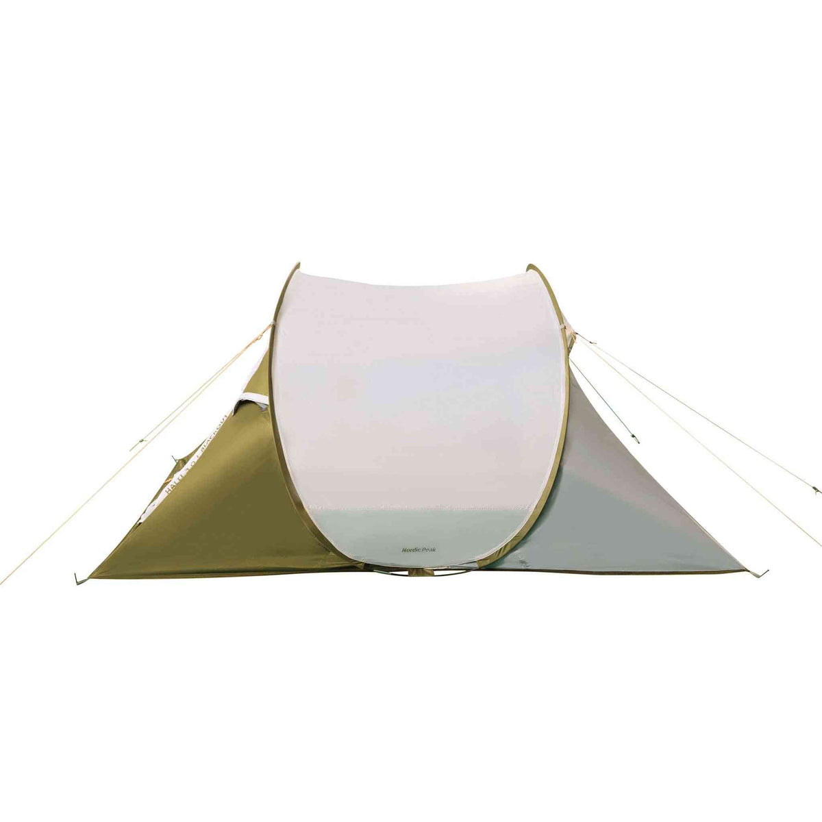 3-person blackout pop up tent, waterproof and easy setup.