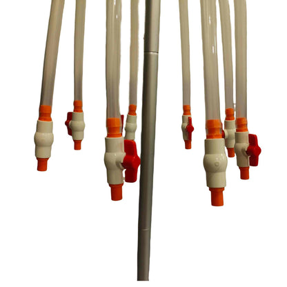 Bongzilla Extreme - 8 x ølbong with adjustable height and eight separate hoses for parties.
