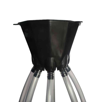 Bongzilla Extreme ølbong with eight hoses for large gatherings.