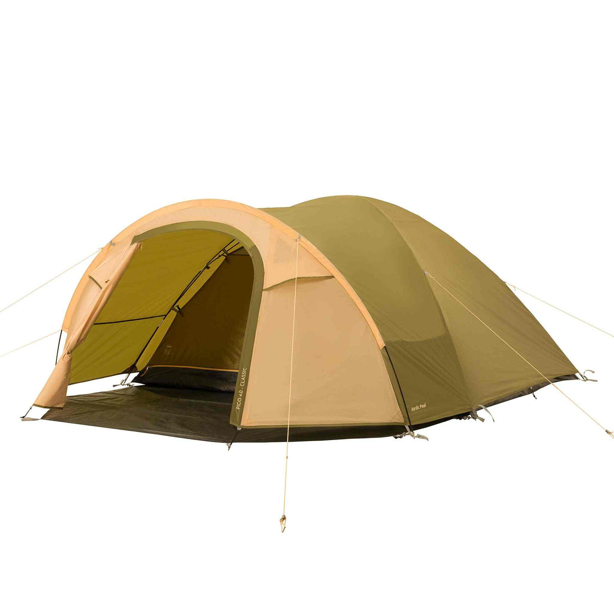 4-person XL festival tent with extra storage, waterproof design, and robust features.