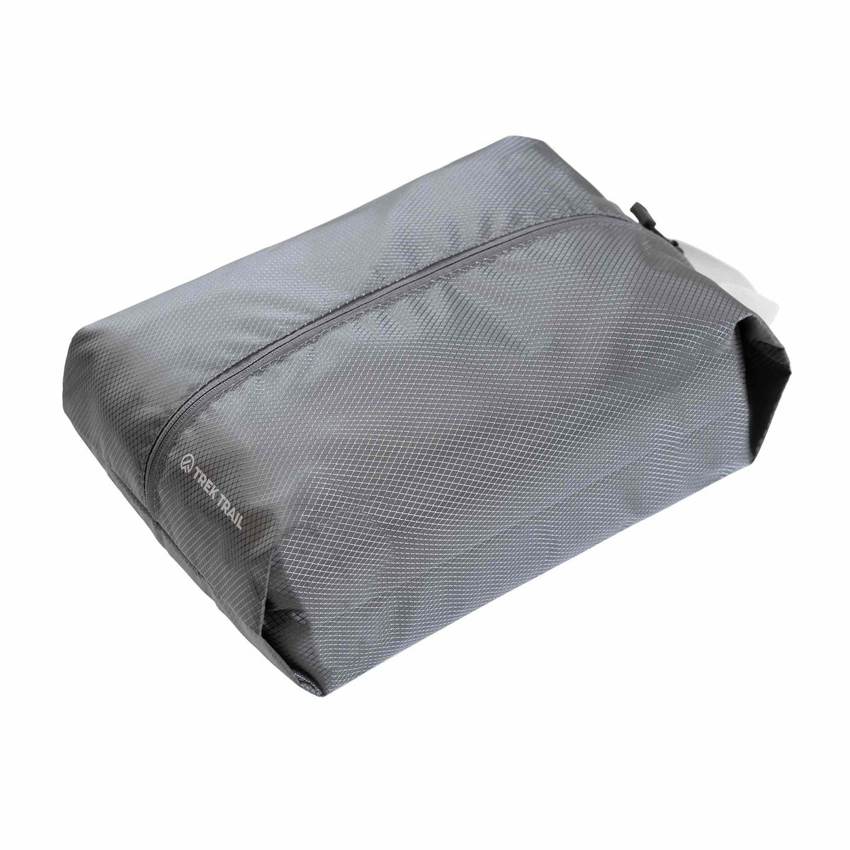 Waterproof storage bag for shoes or clothes, compact, durable ripstop material, 42 x 21 x 10 cm.