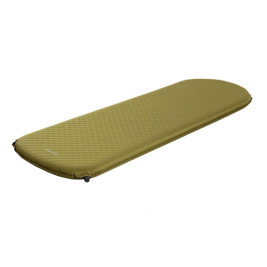 Selvoppustelig liggeunderlag fra Nordic Peak, single, 7 cm tykkelse, 200 x 65 cm, letvægt.