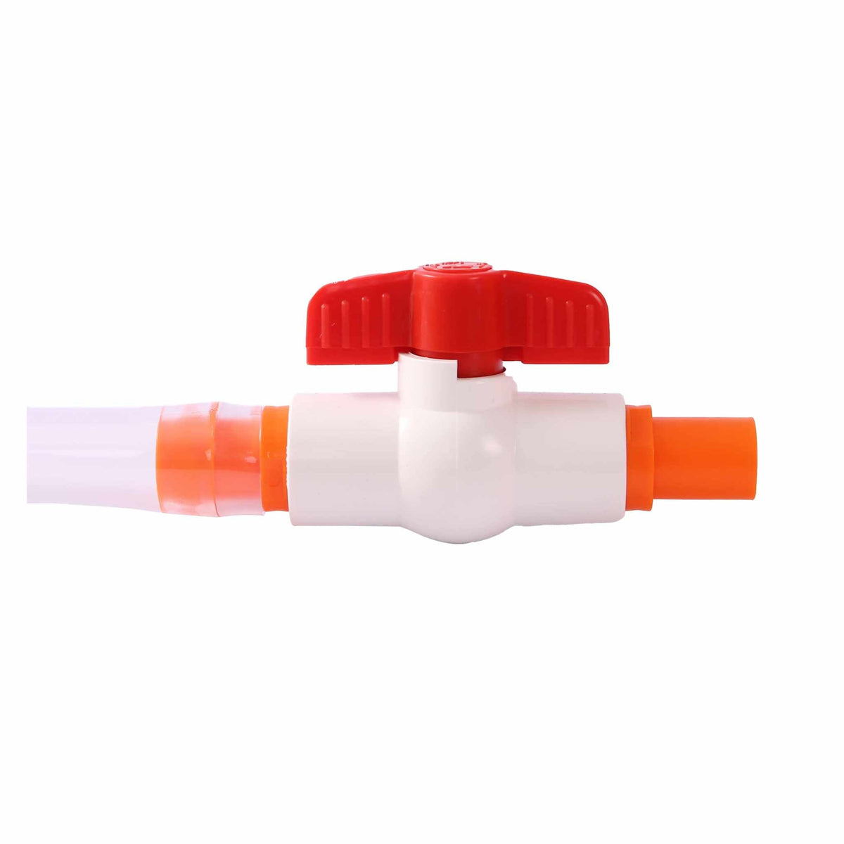 Ølbong tragt Deluxe with kink-free 1-meter hose and detachable mouthpiece.